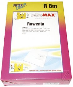 Filterclean Vacuum Cleaner Bags - R8m Fl0026-k Non Woven Dust Bags X 4 + 1 Filter