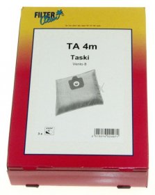 Filterclean Vacuum Cleaner Bags - Ta4m Fl0066-k Dust Bags X 3