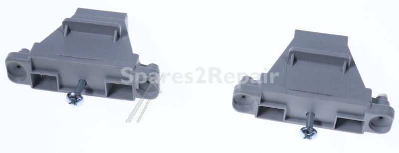 Elica Fixings And Brackets - 3050dc Bracket Dx Support Guide Lower Part Dx Black V0