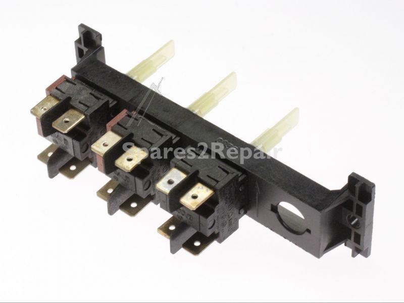 Smeg Push Switches - 816450121 Push Panel 3 Elem