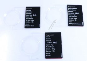 Panel - Programme Plate knob adhesive [Electrolux Aeg]