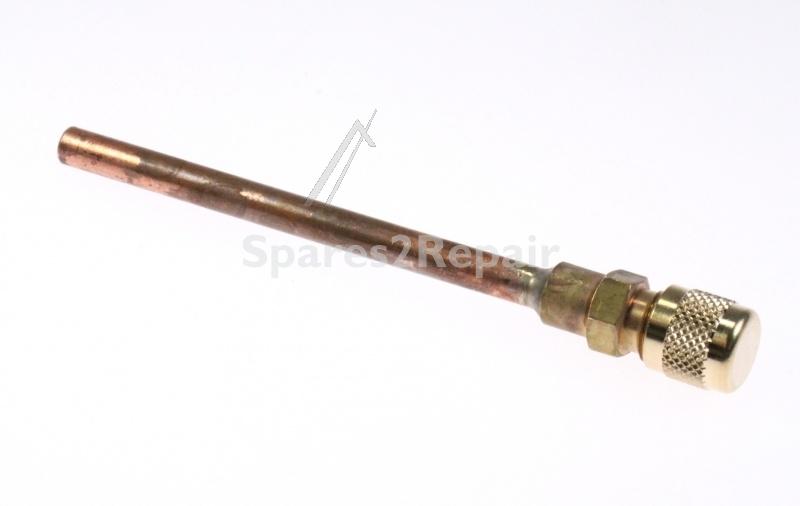Hose - C00279567 482000031450 Service Pipe With Valve(6 Nfmssv01) 80mm [Whirlpool Indesit]