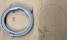 Door Seal Washing Machine - 20002777 Boot Gasket Grease Resistant [Bosch Siemens]