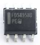 Fairchild Mos Fet Transistor - 8958b Fds8958b Dual N-p-channel Mosfet Soic-8