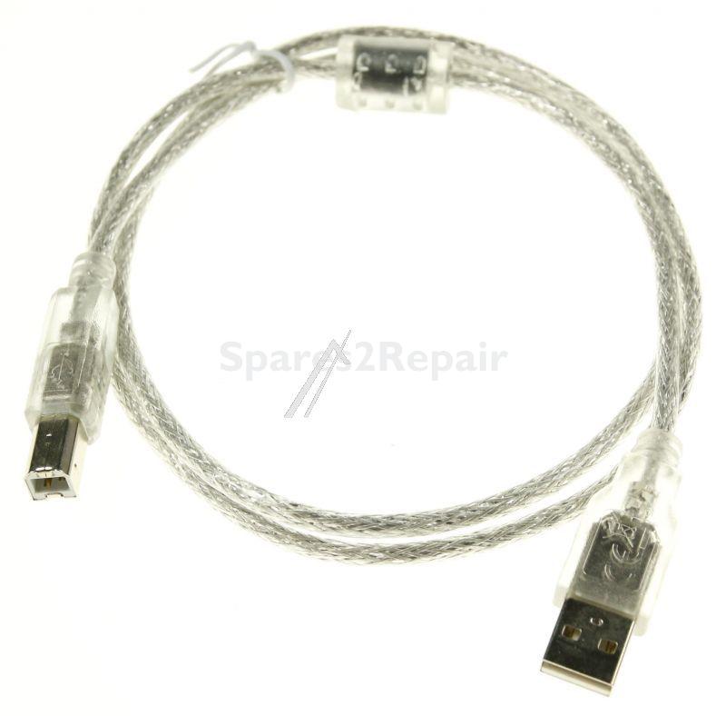 Delock Usb-connector - Cable Usb 2.0 Type-a Male > Usb 2.0 Type-b Male 1 M Transpar