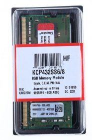 Ram Processors - So-ddr4-3200 8 Gb Cl22