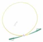 Logilink Optical Plug/optical Plug - Fibre Simplex Patch Cord, Os2 Sm G.657.a2, Lc-apc To Lc-apc, 0.5 M