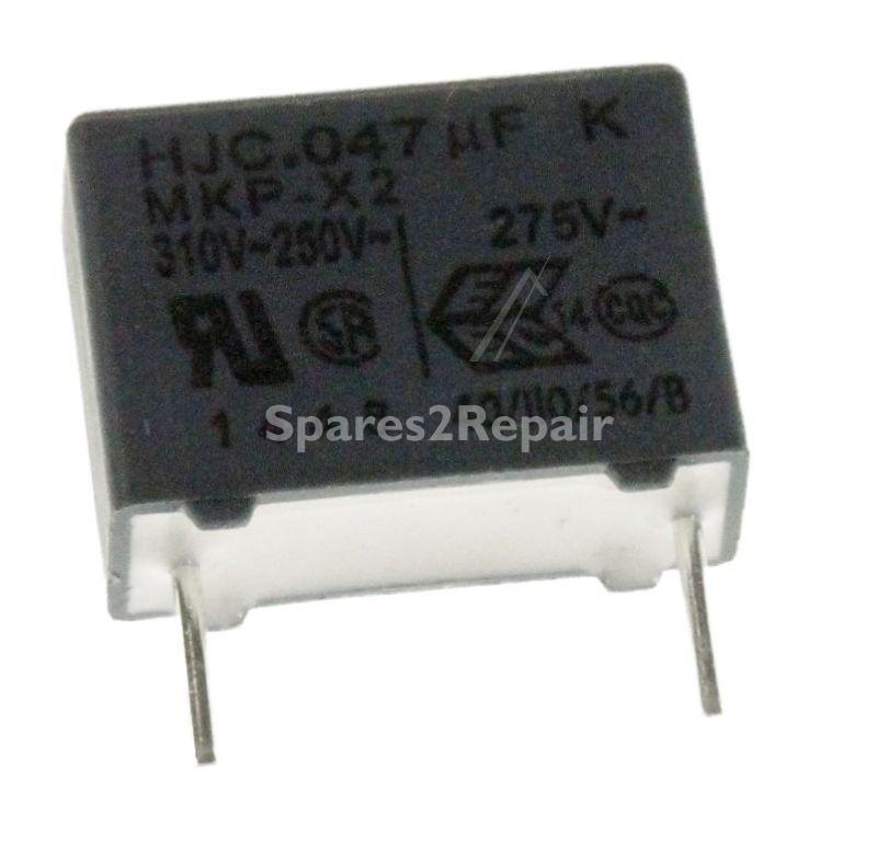 X2 Emi Suppression Capacitor M - 47nf-275v 30066033 Cap Mkp Safe 47nf 275v M Ac 10box Rohs [Vestel]