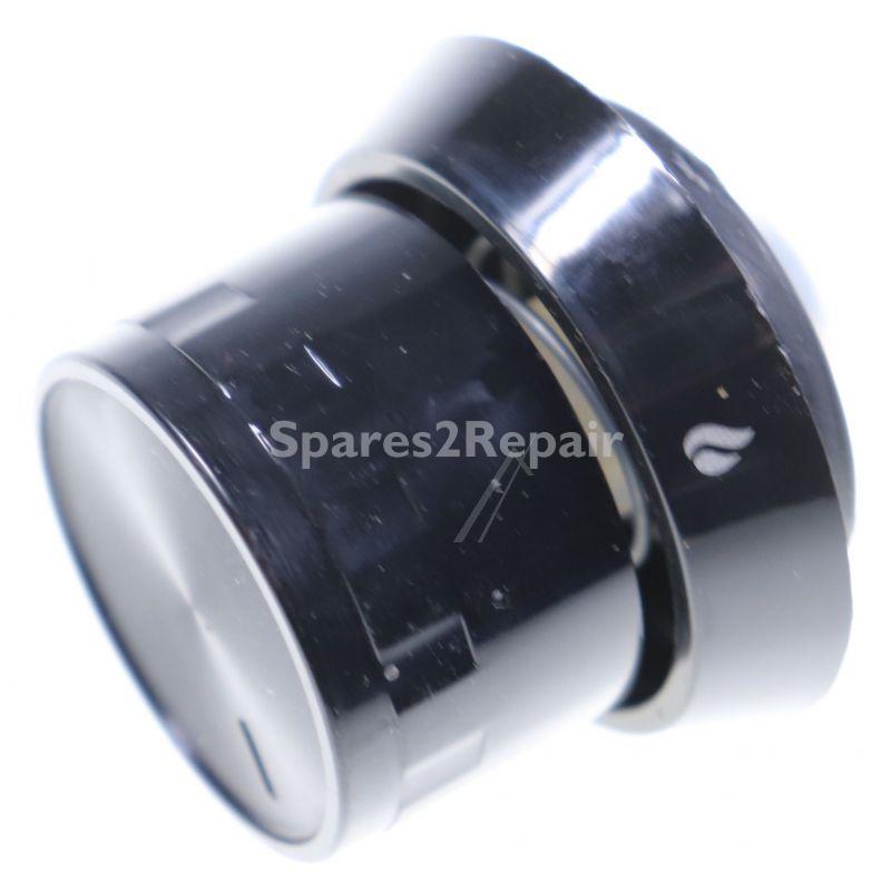 Control Knobs - 250316216 C00911483 Hob Knob Black [Arcelik]