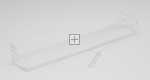Refrigerator - Freezer Door Shelf - 49037149 Door Shelf [Candy Hoover]