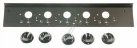 Faber Franke Roblin Operating Unit Screen - 1980877 133 0060 289 Sp Hob Black Heat 5g+knobs