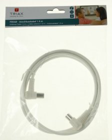 Triax White Aerial Cable - Fekab A+ 1 5 M Anschlusskabel Fekab A+ 1 5m - 389325
