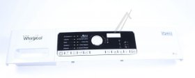 Operating Unit Screen - C00447036 481010776132 Control Panel + Handle Drawer [Whirlpool Indesit]