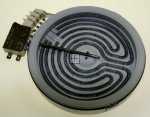 Single Circuit Radiation Heate - 10 74431 004 3970130013 Electric Plate 1200w [Electrolux Aeg]