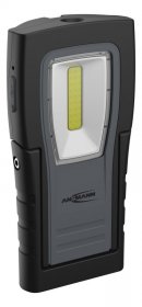 Ansmann Workshop Light - Wl 400 R Slim 1600-0589 Work Light Led Torch In Pocket Format Rechargeable Via Usb-c 400 Lumen