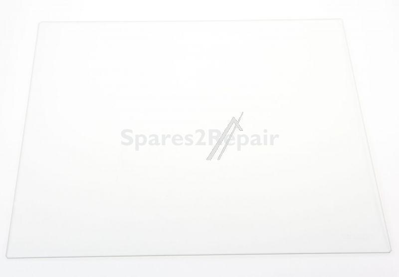 Glass Panel - 4055354098 Glass Shelf Front Neutral 488x [Electrolux Aeg]