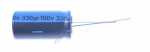 Vishay 100v Radial Electrolytic 105 D - 330uf-100v Mal214299315e3 Elco Radial Vis 105° 12 5x25mm
