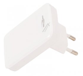 Ansmann Charger For Mobile Phone - Wall Charger 130pd Gan Charger 30w 1x Usb-c Pd Qc Pps Angled Extra Flat - 1001-0173