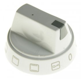 Control Knobs - 9044656 Knob E454 00-09 1672b 00 White [Amica]
