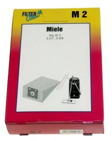 Filterclean Vacuum Cleaner Bags - M2 000104-k Dust Bags X 5