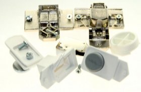 Door Hinges For Washing Machines - 00640754 Mounting Set [Bosch Siemens]