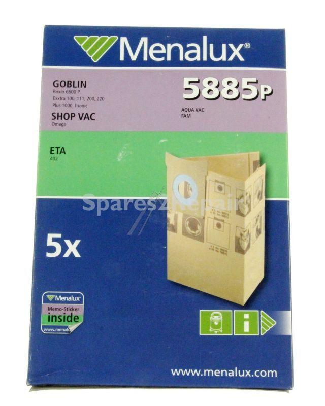 Vacuum Cleaner Bags - 5885p 9001961771 5885p 5 Bags [Electrolux Aeg]
