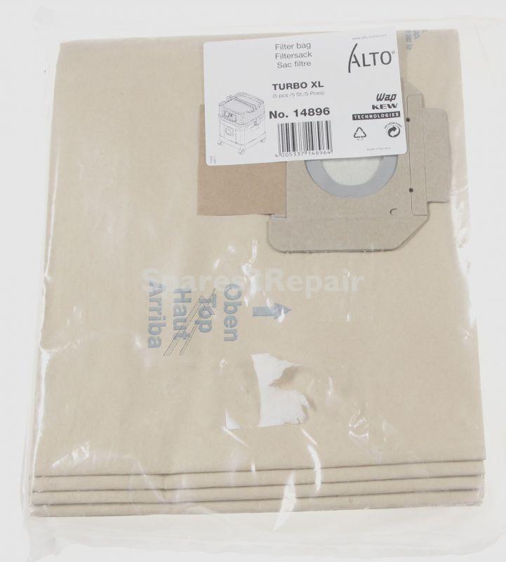Nilfisk Vacuum Cleaner Bags - Filter Bag Turbo Xl 5 Pcs