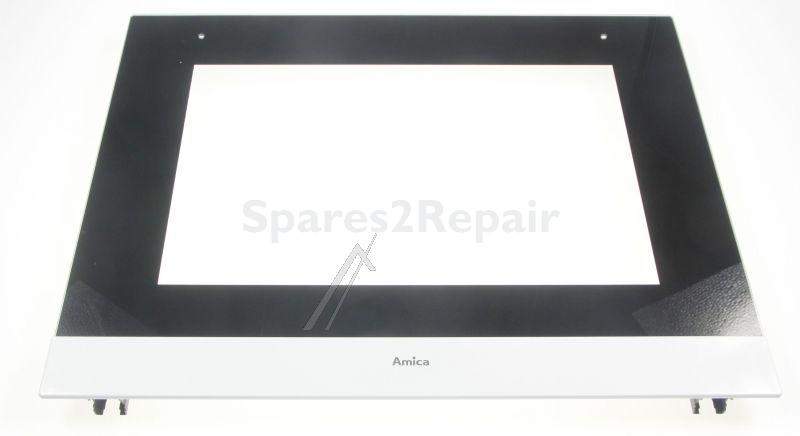 Oven outer Door - 9050204 External Glass Panel Sub-unit 461 8-380 [Amica]