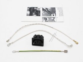 Nilfisk Appliance Socket - 140 7665 500 Outlet Elect 15a 250v