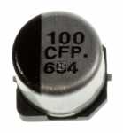 Panasonic 16v Smd-electrolytic 105 Degre - 100uf-16v Smd-elco Pan 105° 6 3x5 8mm -rohs-