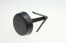 Astro Mast Cover - 251 Mastkappe FÜr Mastrohr-Ø 32 - 60 Mm, Material Pvc Schwarz, M