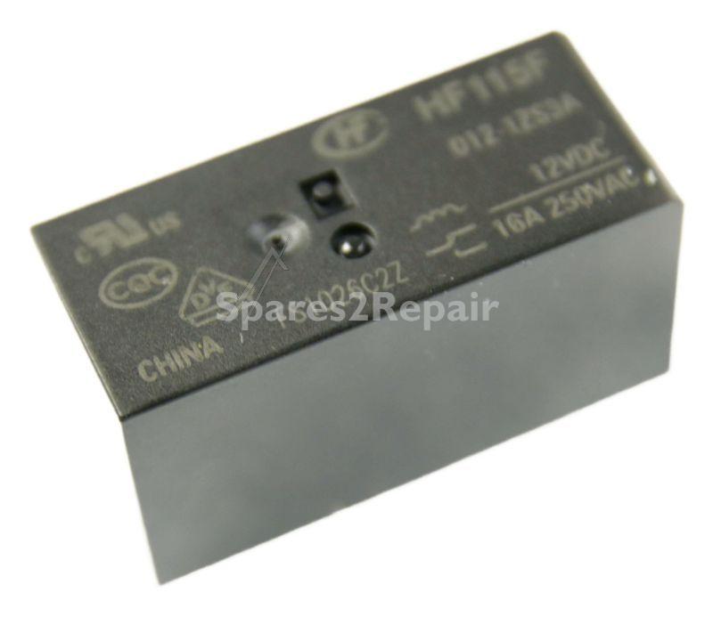 Hongfa Pcb Relay To 12v - 12vdc 16a-250vac Relais, 1 Wechsler
