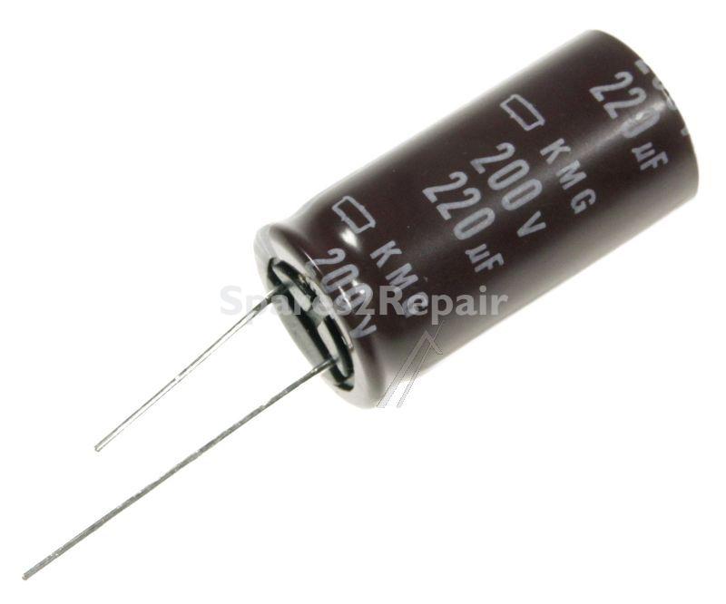 Nippon Chemi Con 200v Radial Electrolytic 105 D - 220uf-200v Elko Radial Capacitor 105° 18x36mm -rohs