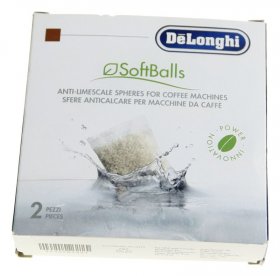 Water Filter - Dlsc551 5513282331 Softballs Anti-limescale Spheres For Coffee Machines 2 Bags [Delonghi]