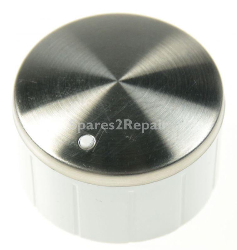 Control Knobs - 42052301 Knob (big Macro spindle Type B-in white [Vestel]