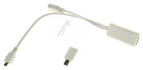 Compatible Usb connector - Mhl 1 0 Hdmi To Micro Usb (5p) Adaptor (+ 11-pin Adaptor)