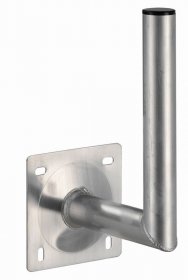 Wisi Sat Wall Mount - Mn 08 Alu-wandhalterung, 1 StÜck, Mast-Ø 50 Mm, Wandabstand 200 Mm