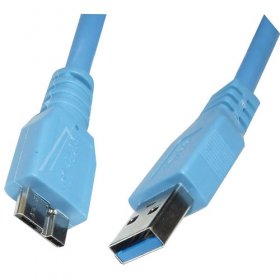 Compatible Type A Plug-micro Usb 3.0 - Usb Lead 3 0 - Type-a Male-type-b Micro Male 1 8m Blue Compatible Type A Plug-micro Usb 3.0 - Usb Lead 3 0 - Type-a Male-type-b Micro Male 1 8m Blue