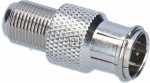 Kathrein F-plug/f-jack Adaptor - Emu 05 F-plug-f-jack Adaptor, Screening: > 90 Db