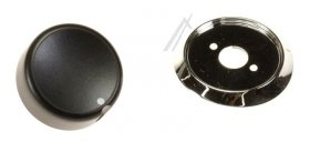 Button - Schalter Abdeckung Platte Glanzend Chrom B [Delonghi]
