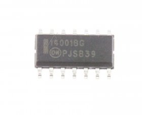 On Semiconductor Ic - 14001bg Ic 4001 Cmos, Smd Soic-14