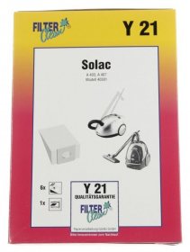 Filterclean Vacuum Cleaner Bags - Y21 000233-k Dust Bags X6