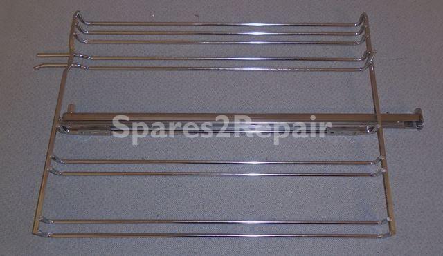 Telescopic Slideout Oven Grills - 210460058 C00920026 Grill Shelf Left+ Telescopic Rail [Arcelik]