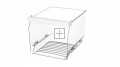 Freezer Drawer - 00798907 Frozen Food Container - F-drawer Regular Complete_acv-v1 -v2 [Bosch Siemens]