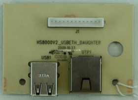 Cello C5566DVB-IPTV V1 - USB Internet Connection Board - HS8000V2_USBETH_DAUGHTER