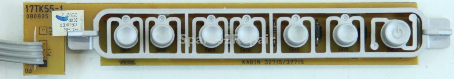Dual DLCD2603 - Buttons - 17TK55-1 - 080805