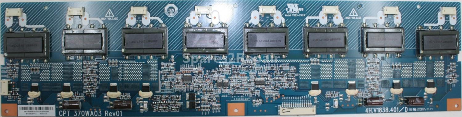 Hannspree JT02-37E2-000G - Inverter - V183-XXXA - 4H.V1838.401/D - CPT 370WA03 Rev01 - B15004IV1c