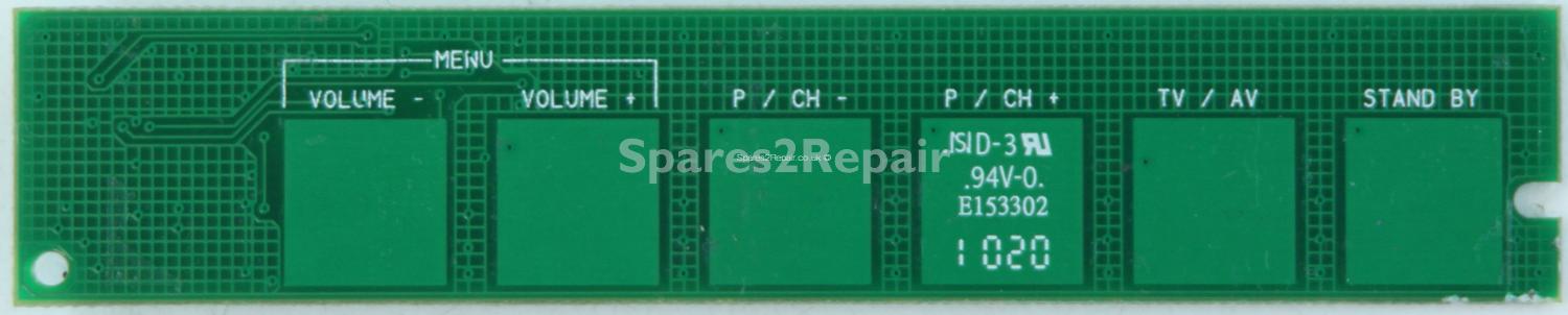 Hitachi L42VC04U B - Touch Controls - 20467128 - 17TK131CY - 310709