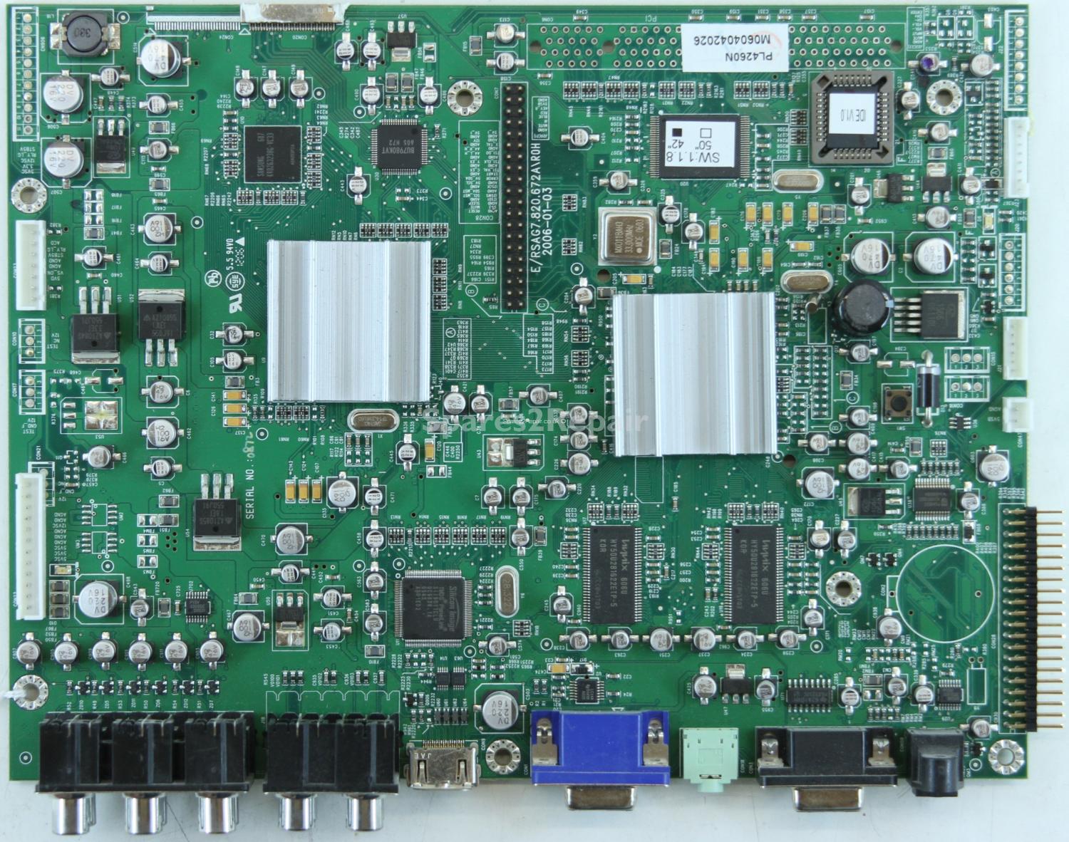 HP PLZ4260N - Main AV - RSAG7.820.672A/ROH - M0604042026