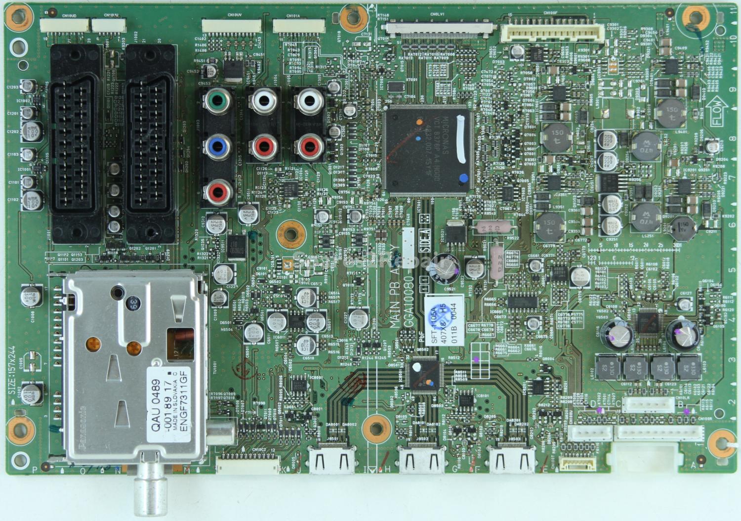 JVC LT-42DS9BJ - Main AV - GGA10080 - MAIN PB ASSY - SFT-1105A - GGB10080 -001C